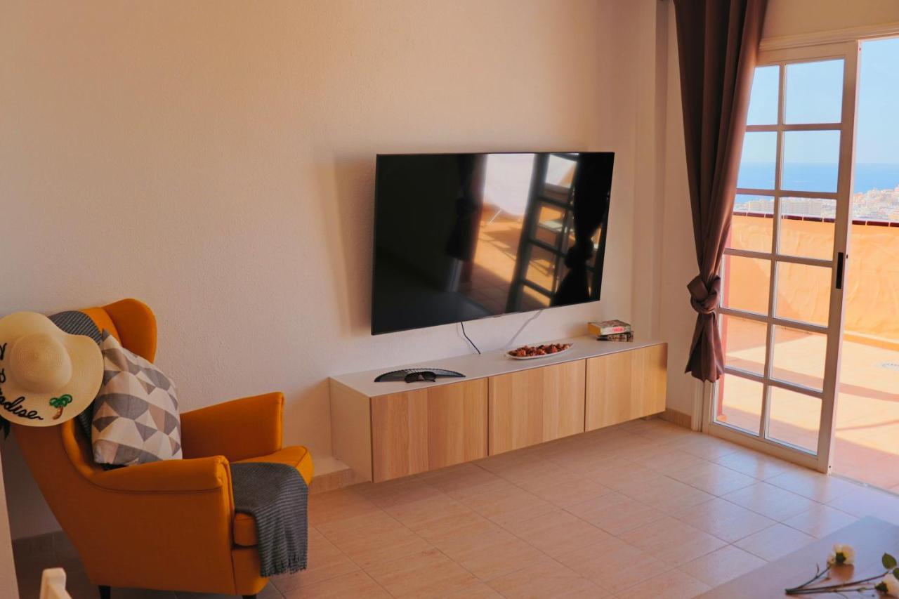 Sunset In The Heights Ocean View - Heated Pool Apartment Los Cristianos  Ngoại thất bức ảnh
