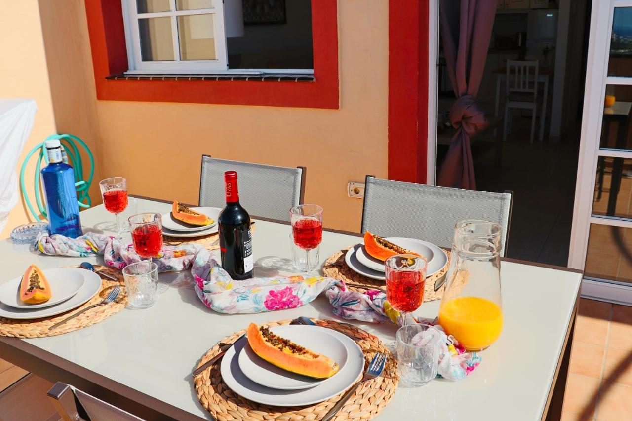 Sunset In The Heights Ocean View - Heated Pool Apartment Los Cristianos  Ngoại thất bức ảnh